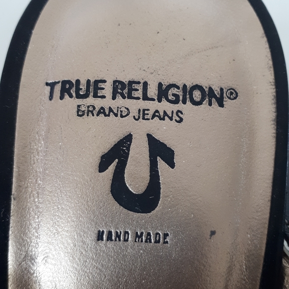 True Religion | Peep Toe Heeled Sandals - Picture 13 of 13
